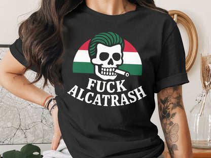 Bold Graphic Tee with Unique Skull Design product type