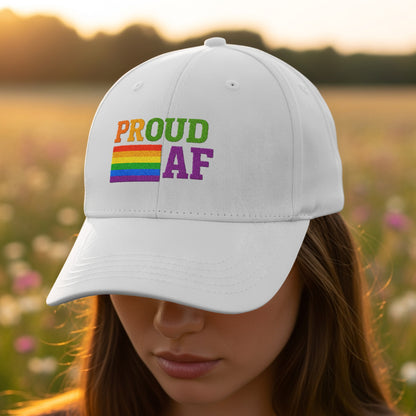 Proud AF Rainbow Design Trendy Hat product