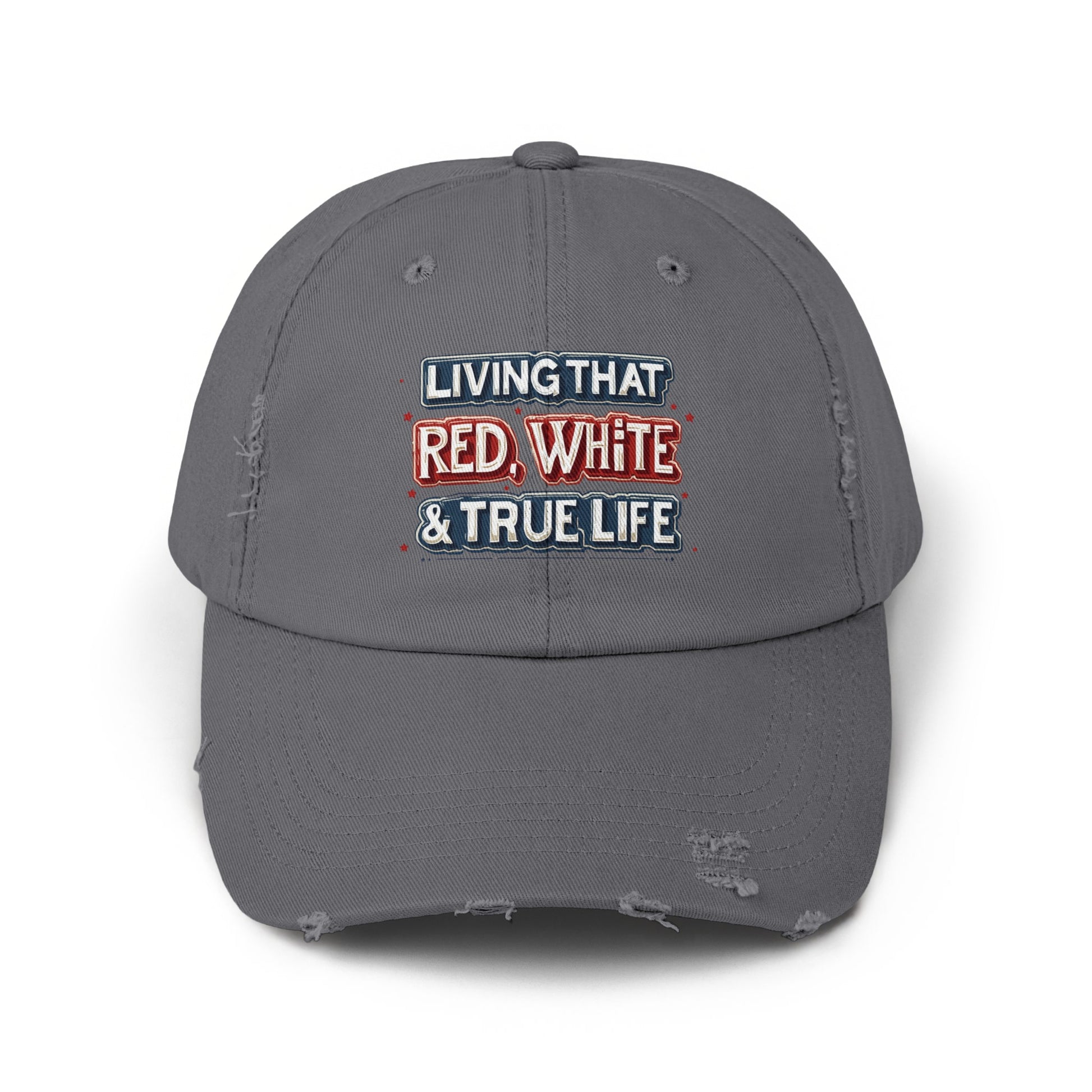 Living That Red White True Life Statement Cap product type