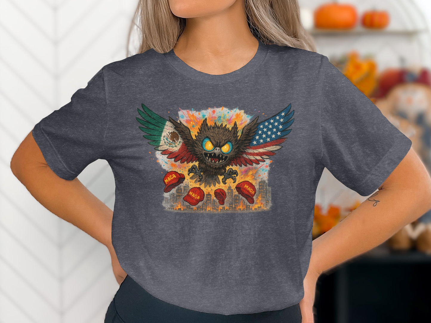 Fierce Winged Creature Graphic Tee product