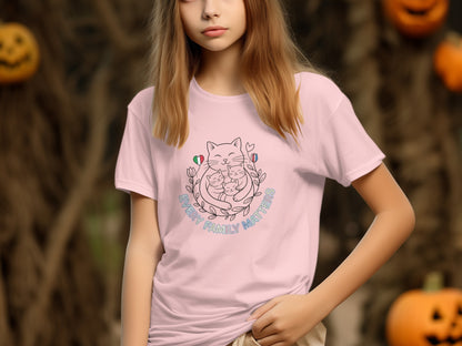 Every Family Matters Cat and Kittens Graphic Tee