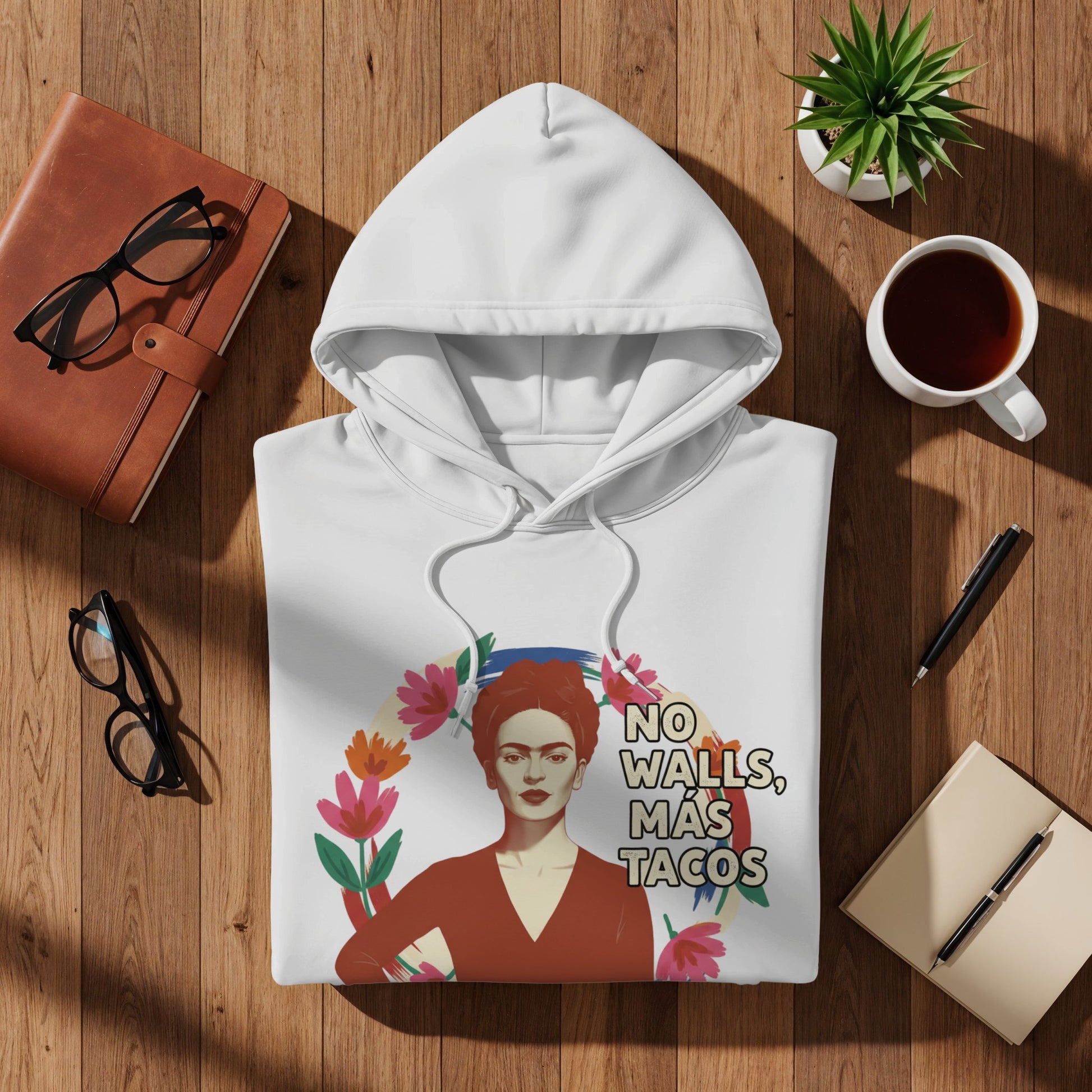 NO WALLS MÁS TACOS Artistic Hoodie