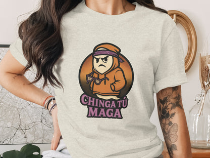 Chinga Tu Maga Graphic Tee Ideal for Casual Wear product