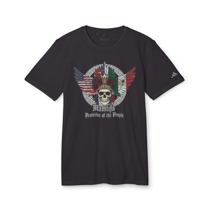 Skull Wings Protector of the People Graphic Tee