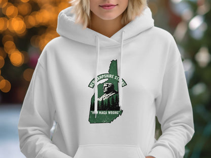 New Hampshire State 'Live Maga Wrong' Hoodie product