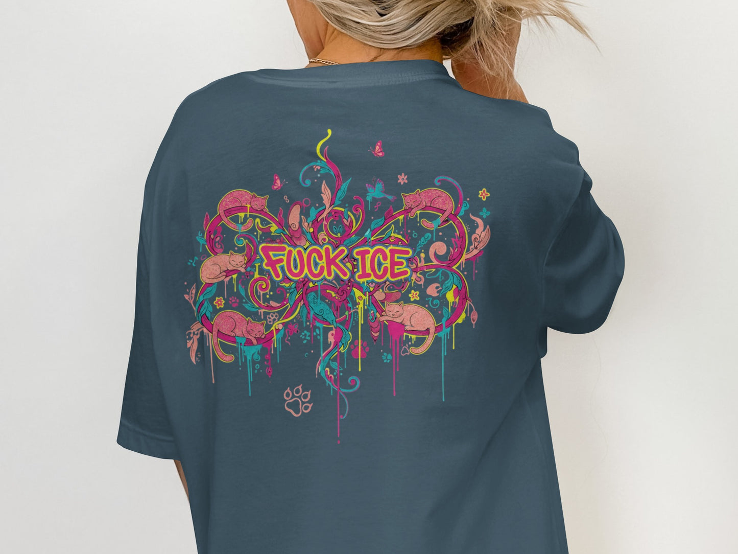 Colorful Artistic Statement T-Shirt