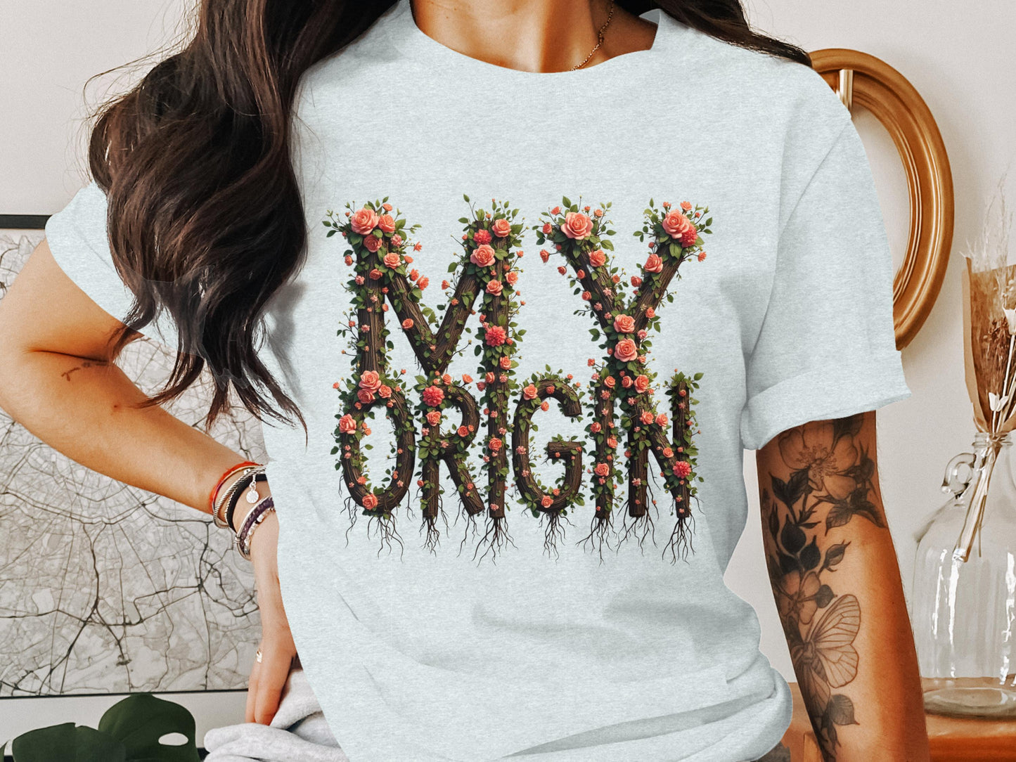 My Origin Floral Graphic Tee shirt product