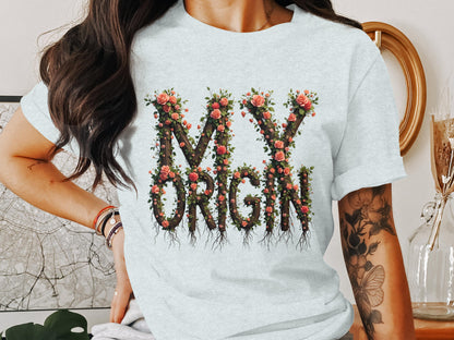 My Origin Floral Graphic Tee shirt product