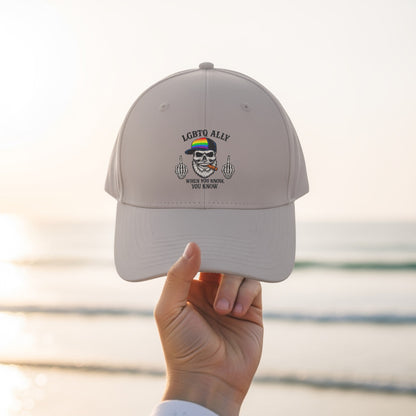 LGBTQ Ally Pride Hat Supportive Message Cap product