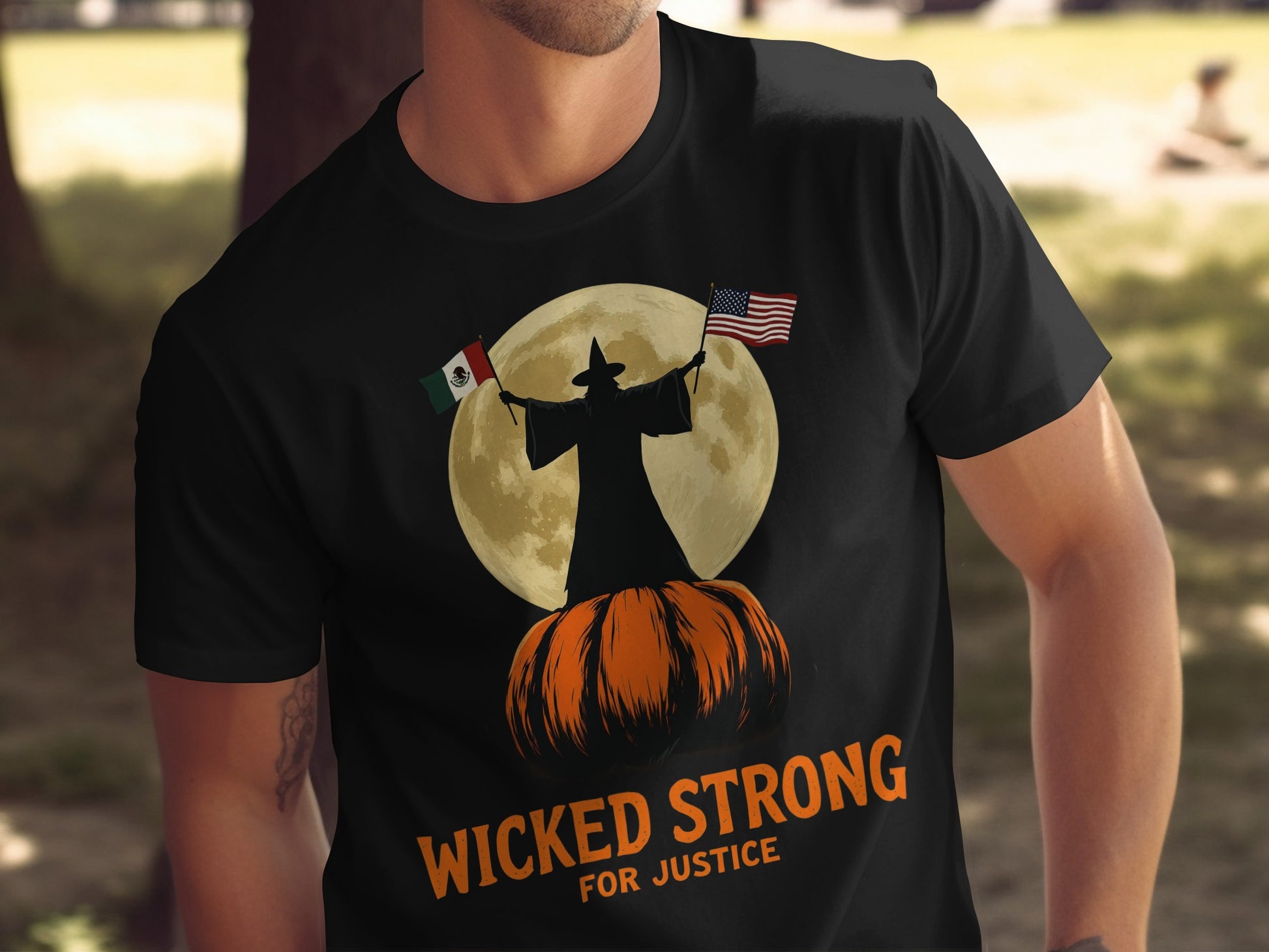 Wicked Strong for Justice Halloween T-Shirt product type