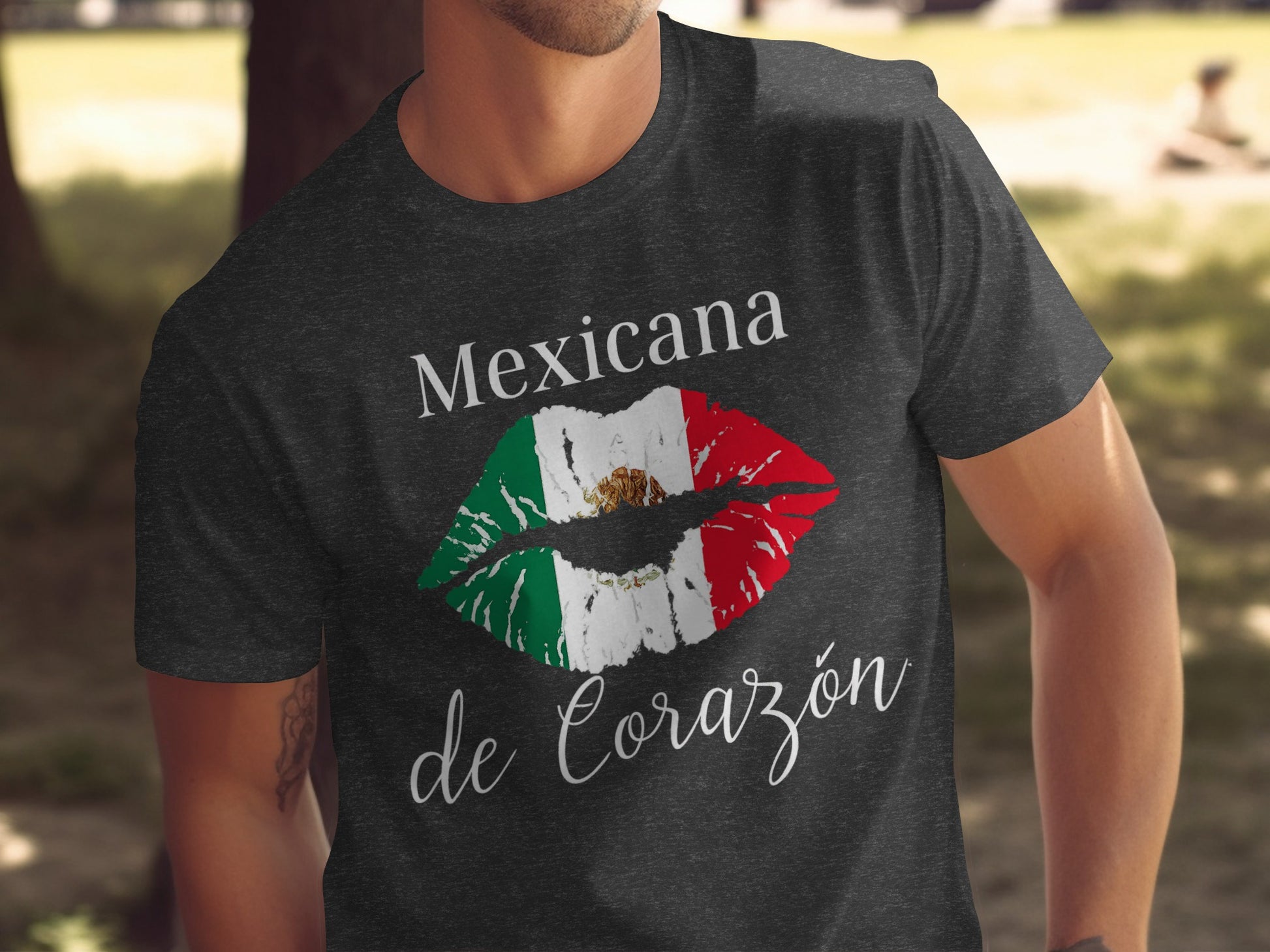 Mexicana de Corazón Graphic T-Shirt Patriotic product