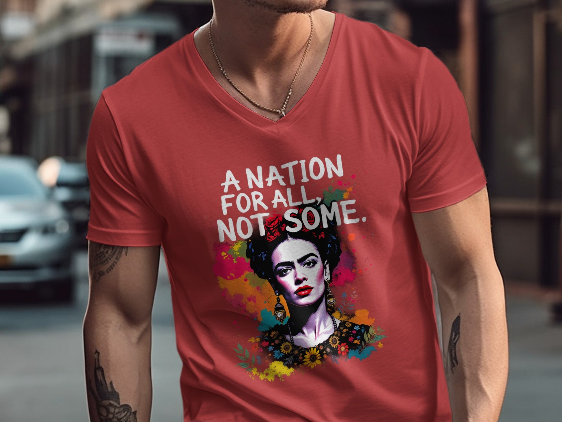 A Nation For All Not Some Statement T shirt