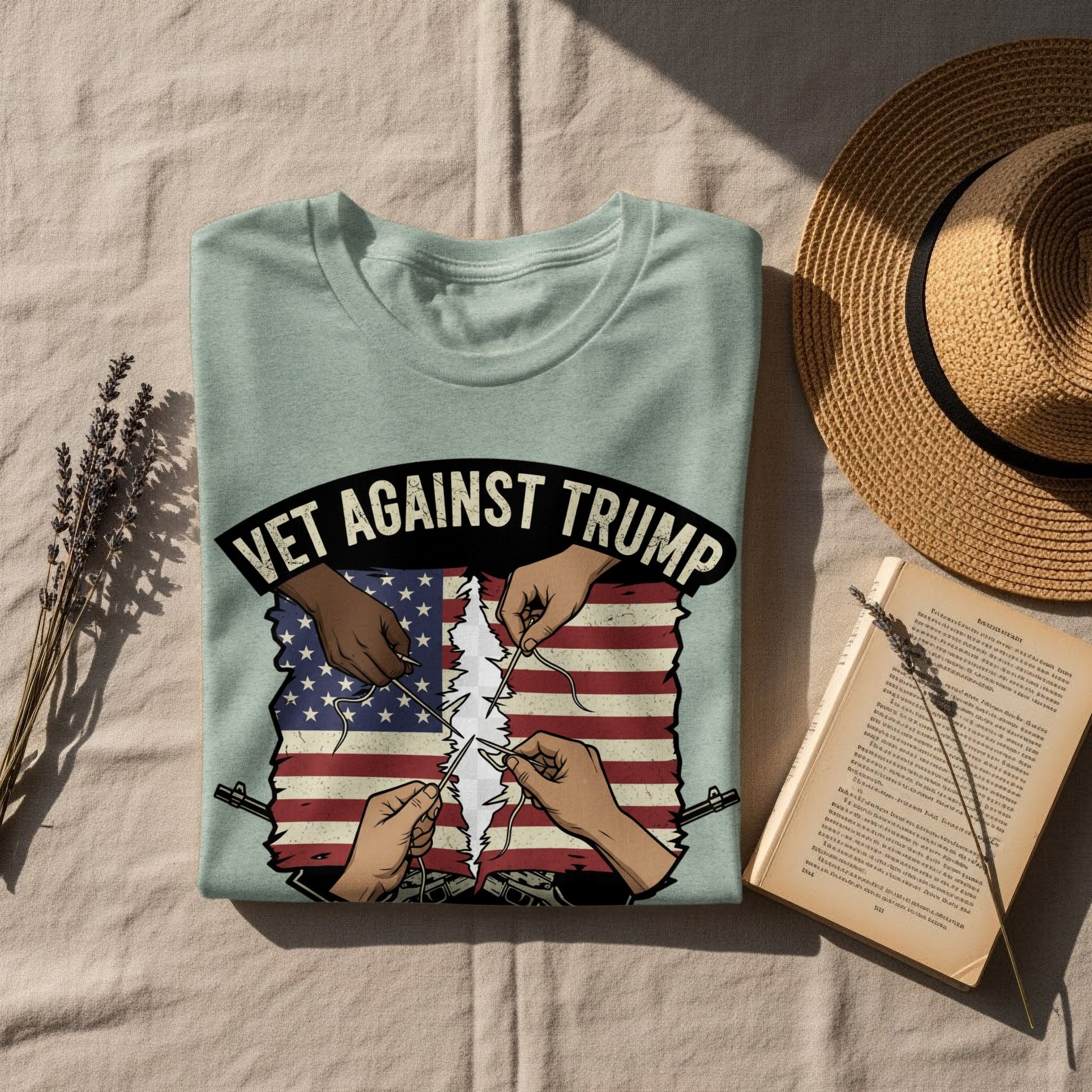 Vet Against Trump Printed T-shirt product type