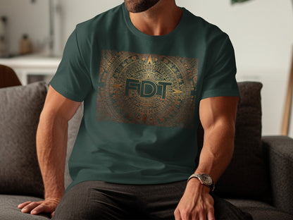 FDT Aztec Inspired Graphic Print T-shirt product