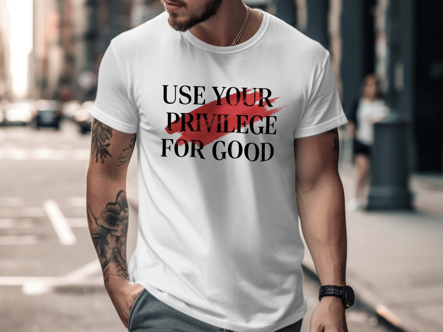 Use Your Privilege For Good Graphic Tee