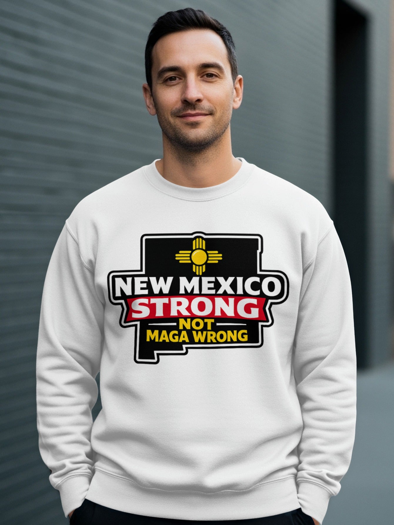 New Mexico Strong Not Maga Wrong Statement Shirt