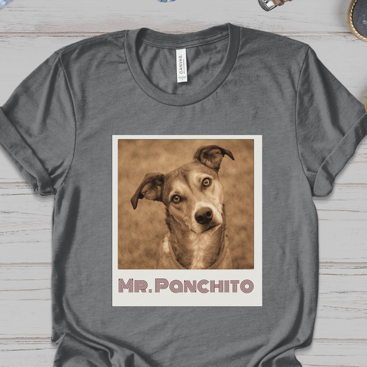 Custom Tee, Personalized Vitntage Sepia Style Gift For Him or Gift For Her, Custom MEME Tee