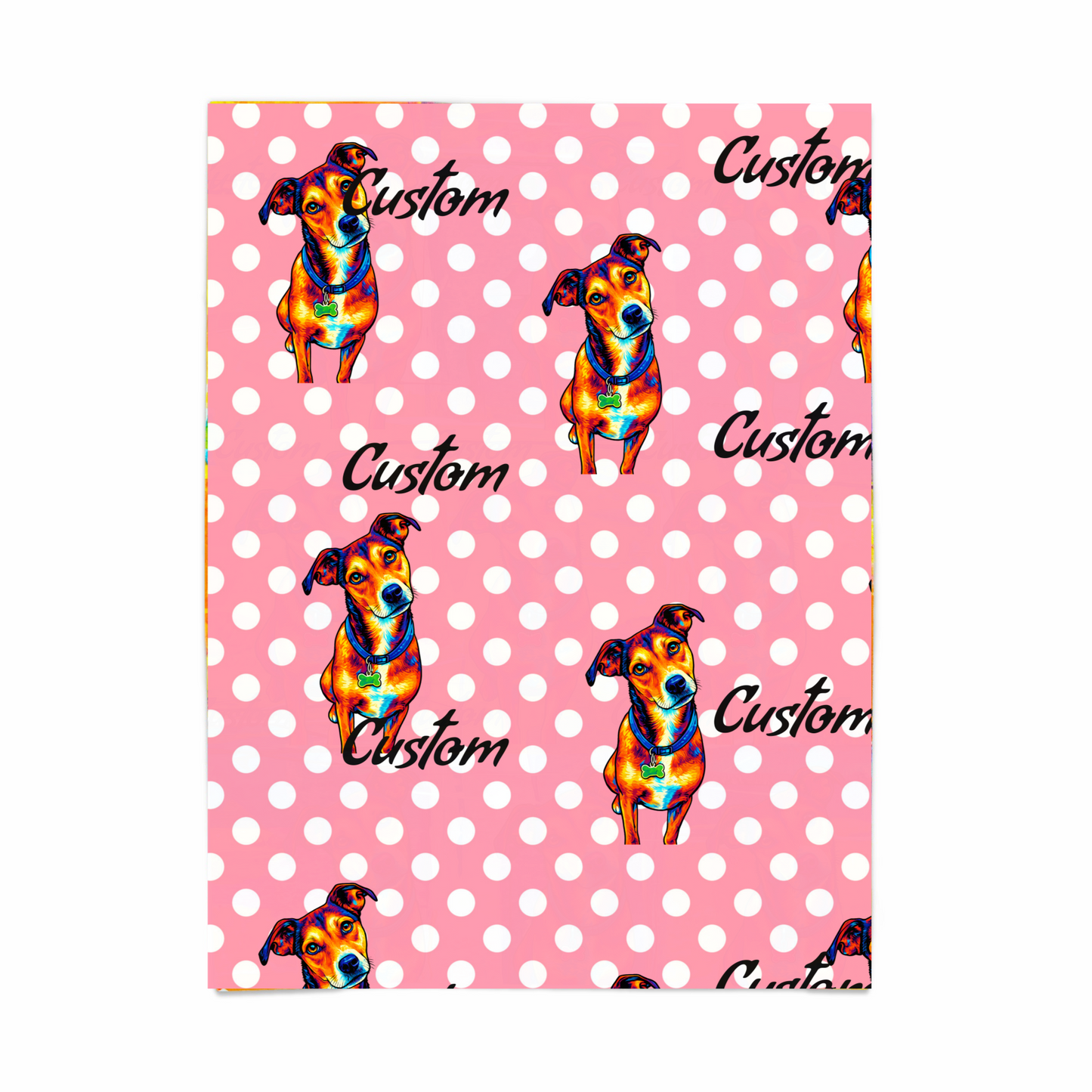 Custom Personalized Unique Gift Pop Art Style, Pet Gift or Family Gift Velveteen Plush Blanket