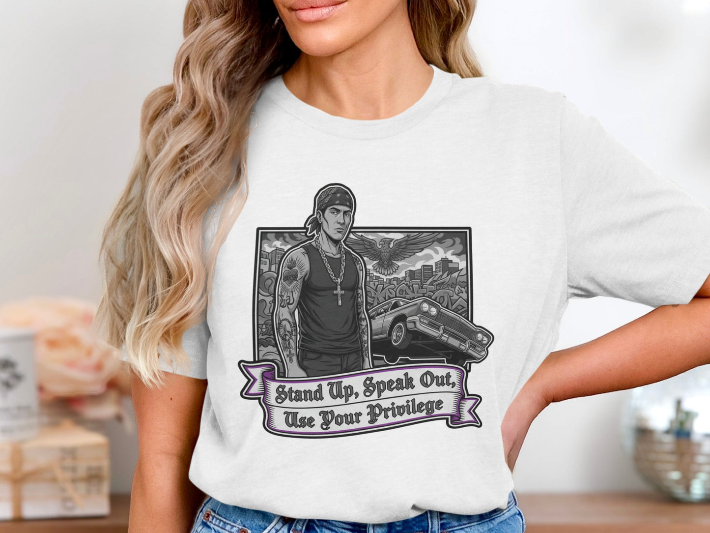 Stand Up Speak Out Use Your Privilege Shirt