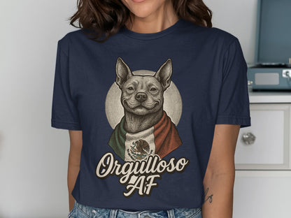 Orgulloso AF Mexican Dog Illustration Shirt product type