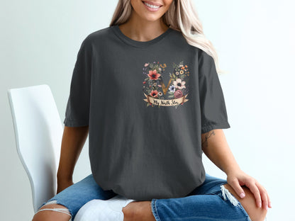 My Happy Place Casual Spring Floral T-shirt product