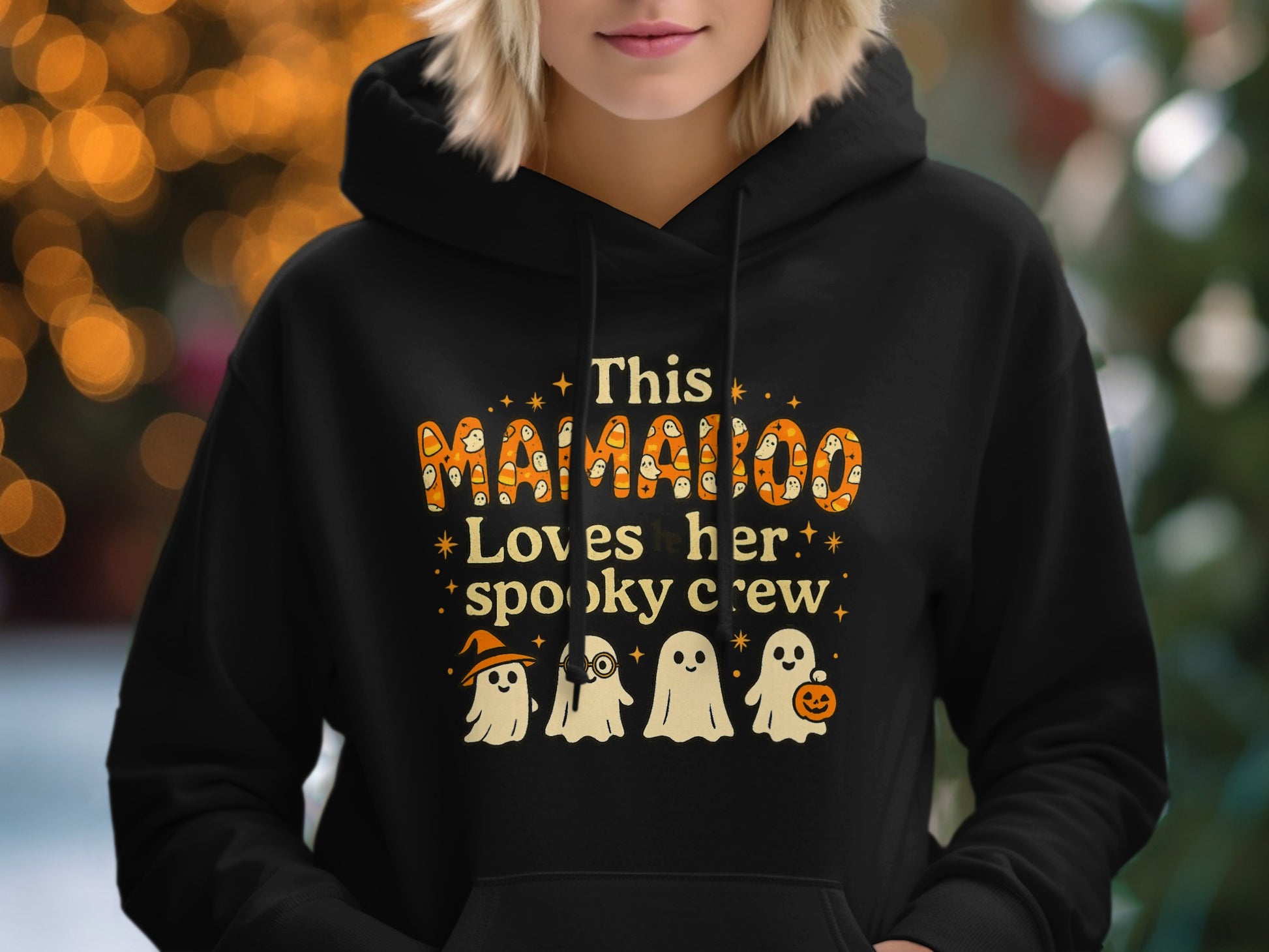 This Mamadoo Loves Her Spooky Crew Hoodie product type