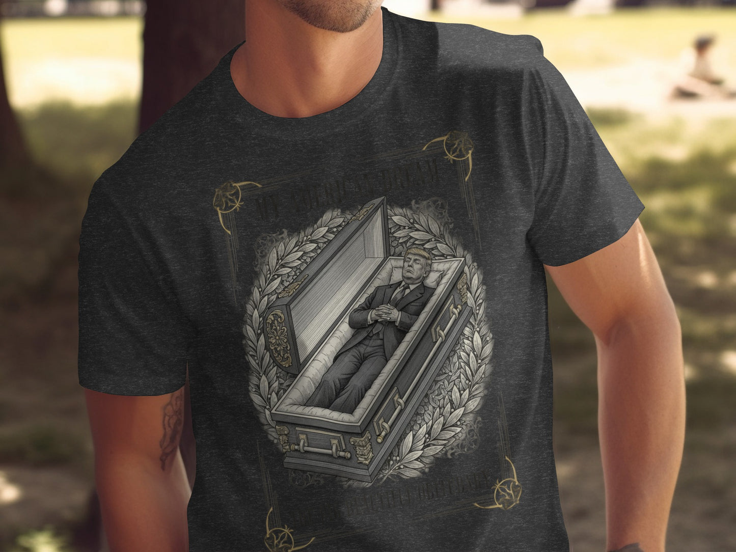 My American Dream Coffin Design Graphic product type