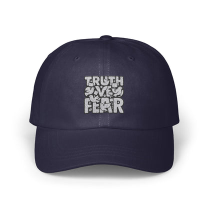 Truth Over Fear Saying Embroidered Baseball Cap product