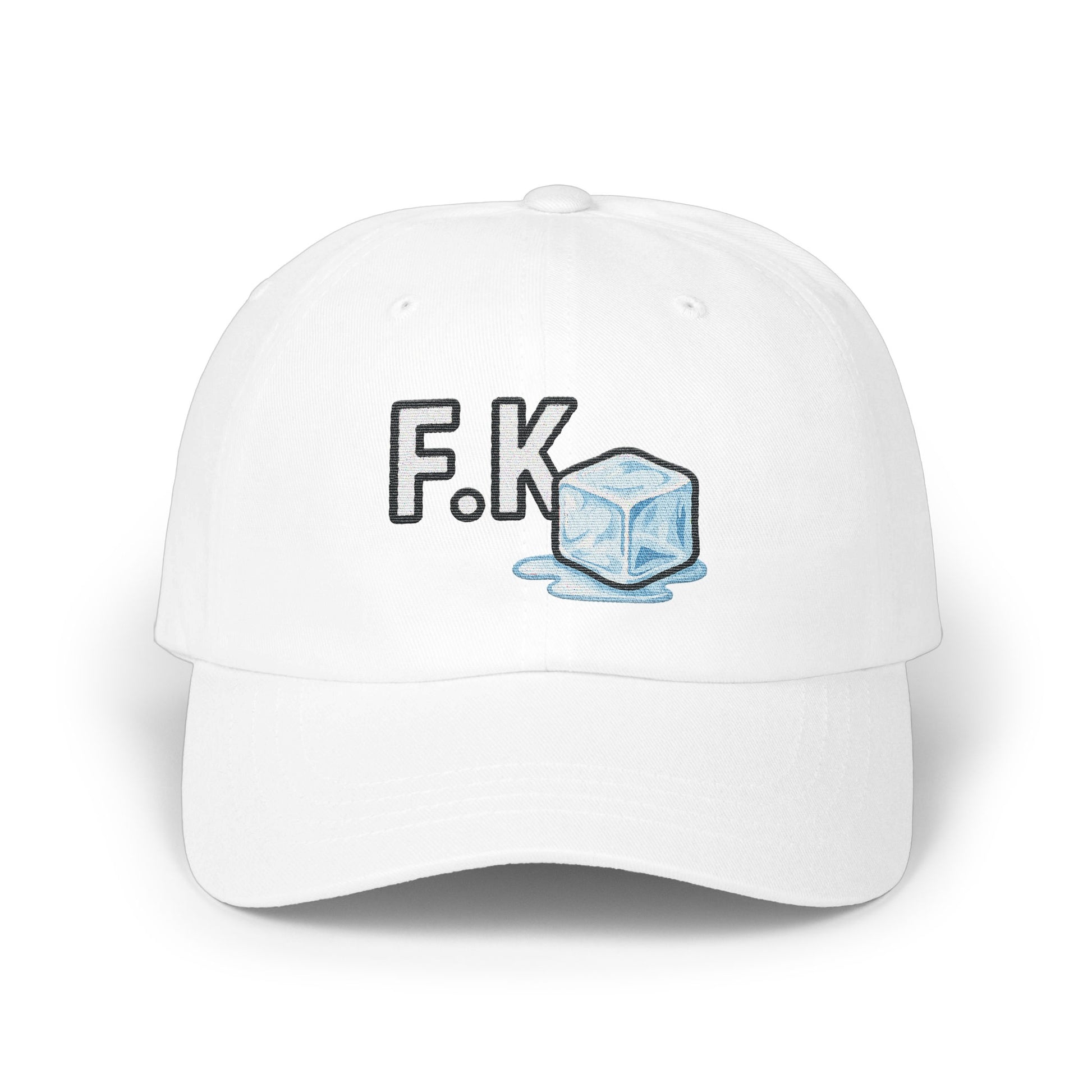 F.K. Ice Cube Embroidered White Baseball Cap product