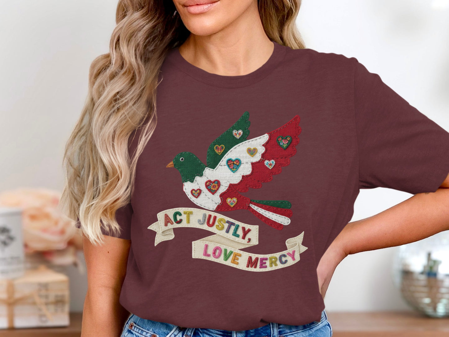 Act Justly Love Mercy Graphic T-Shirt Product