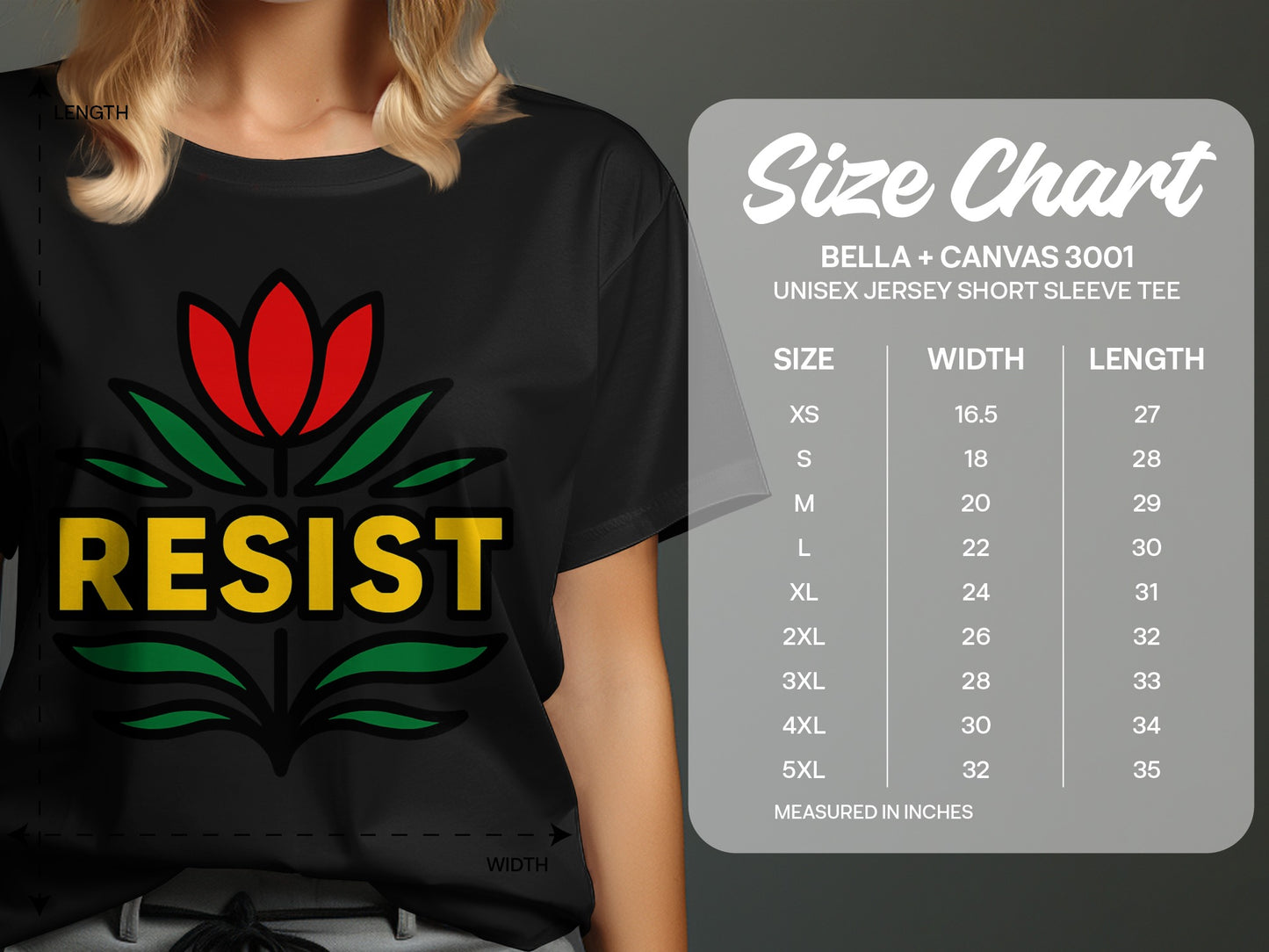 Resist Graphic Unisex Jersey Short Sleeve Tee product