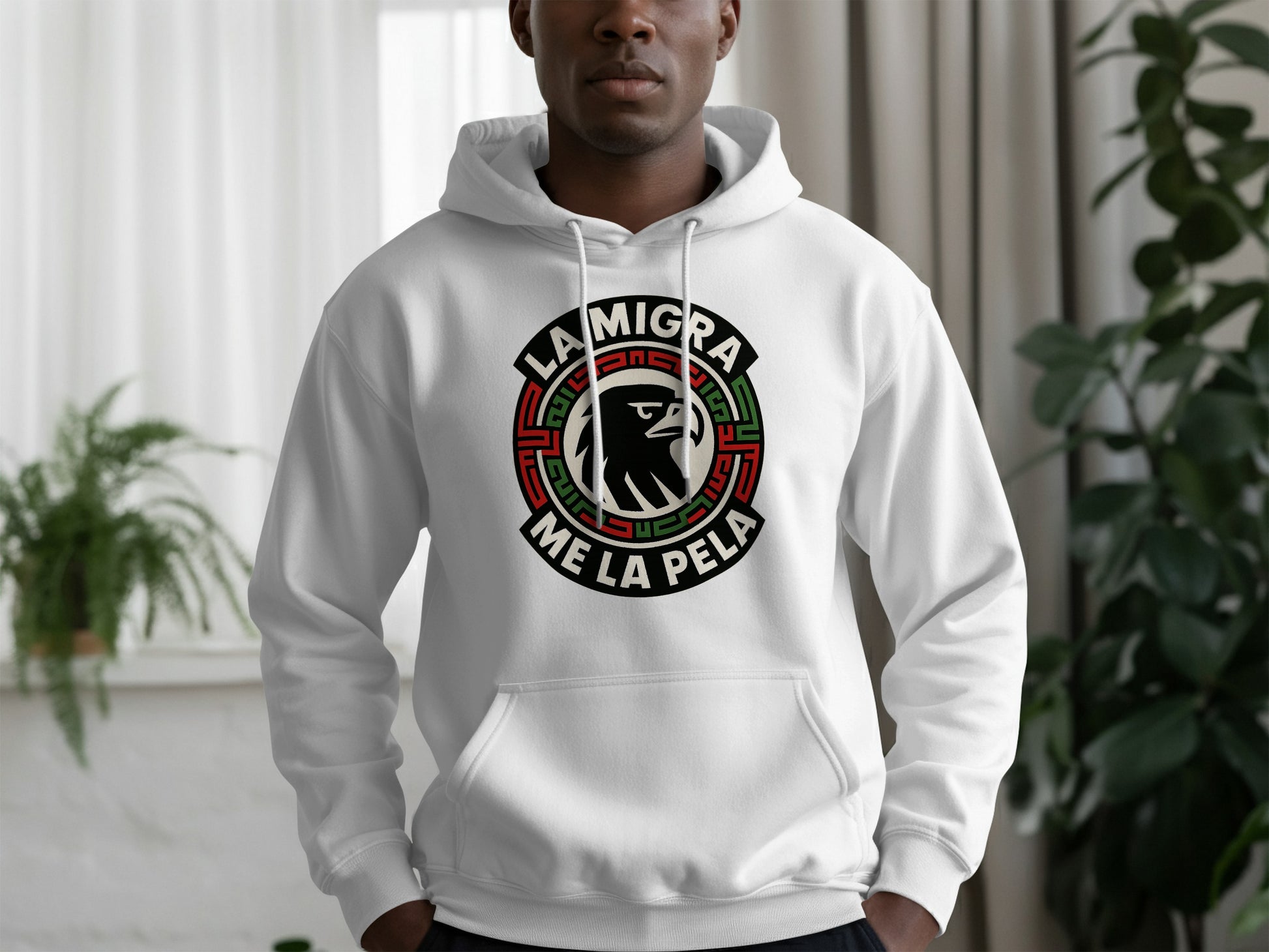 La Migra Me La Pela Graphic Hoodie product