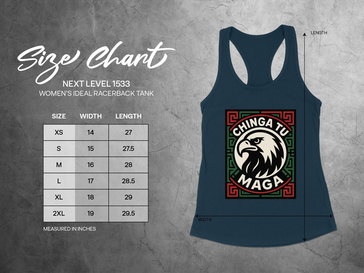 Chinga Tu Maga Graphic Women's Tank