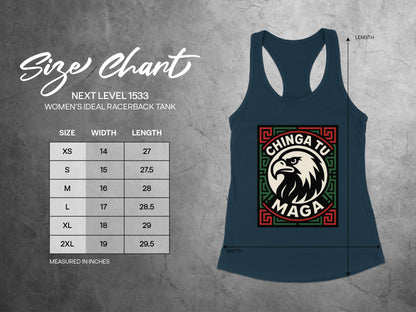 Chinga Tu Maga Graphic Women's Tank
