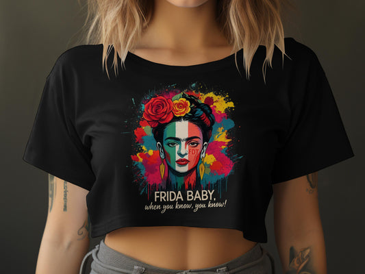 Frida Baby When You Know You Know Crop Top product type