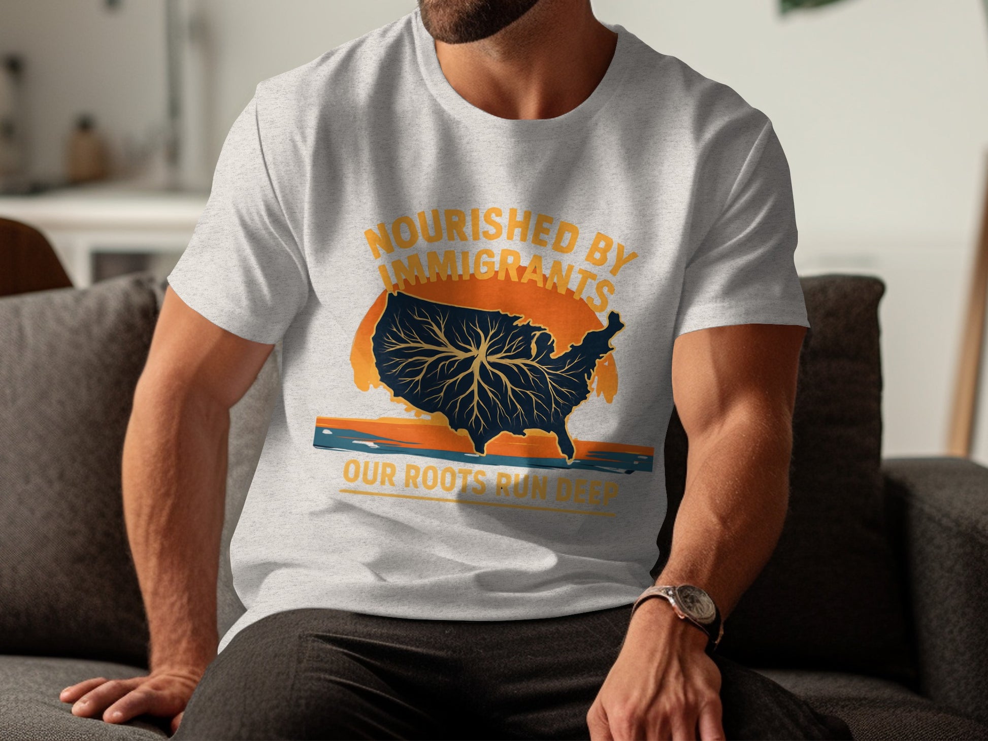 Nourished by Immigrants Our Roots Run Deep product type