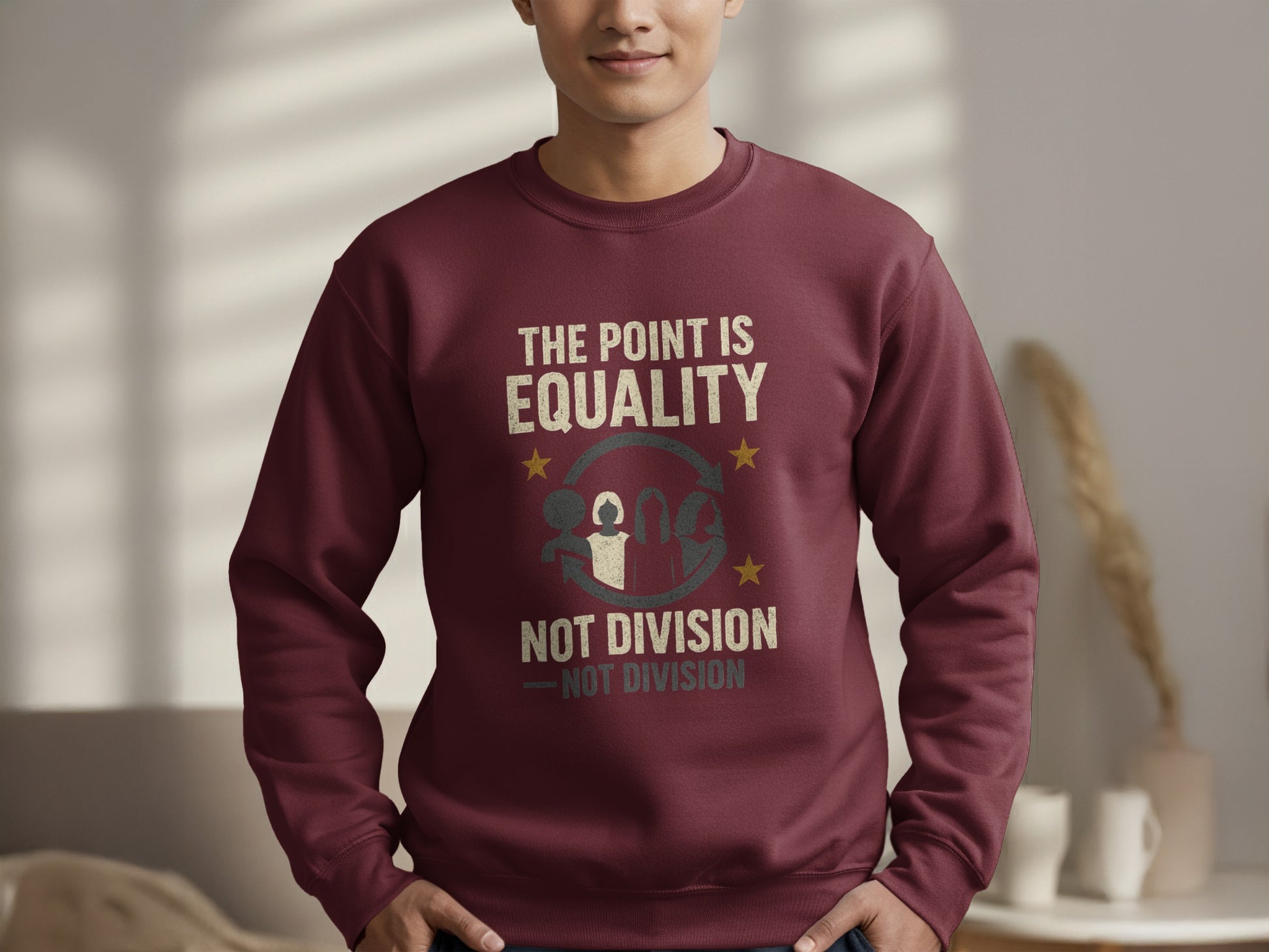 The Point is Equality Not Division Sweatshirt product