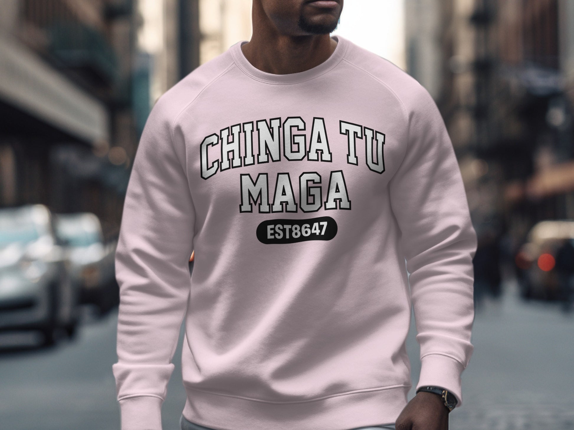 CHINGA TU MAGA EST8647 Graphic Sweatshirt