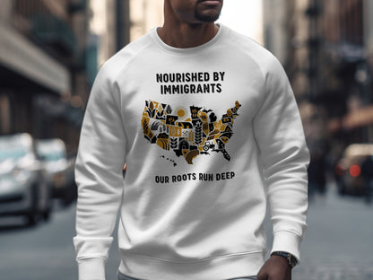 Nourished By Immigrants Our Roots Run Deep product type