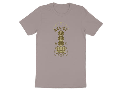 Resist Lotus 86 47 Graphic Design T-Shirt Product