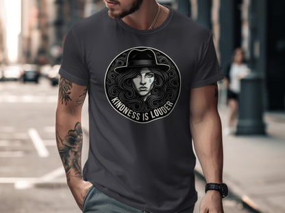 Kindness Is Louder Stylish Graphic T-Shirt