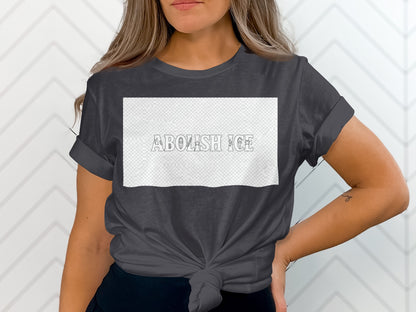 Abolish ICE Bold Statement Short Sleeve Graphic Tee