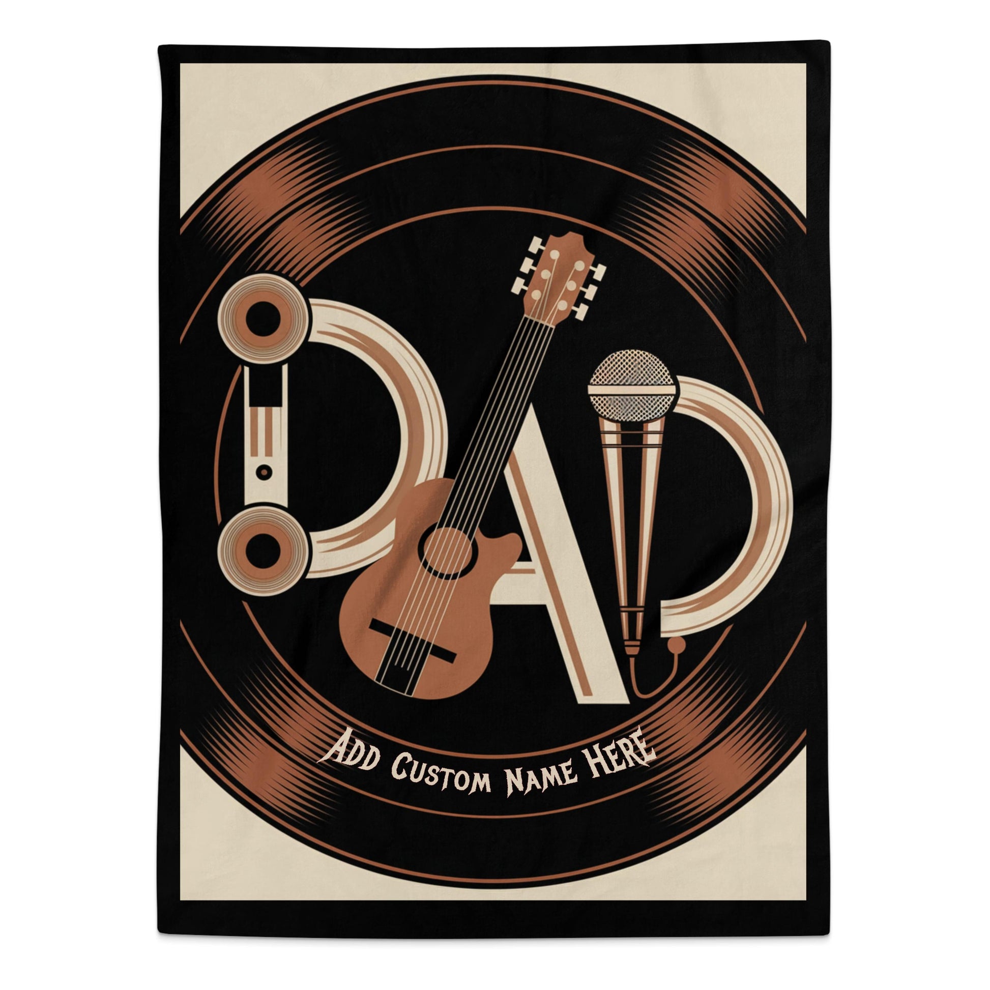 Personalized Dad Music Guitar Microphone Themed product