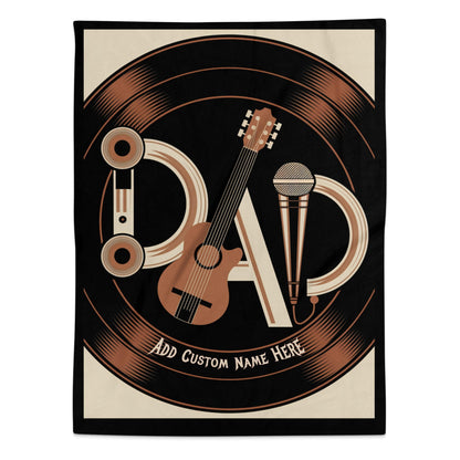 Personalized Dad Music Guitar Microphone Themed product