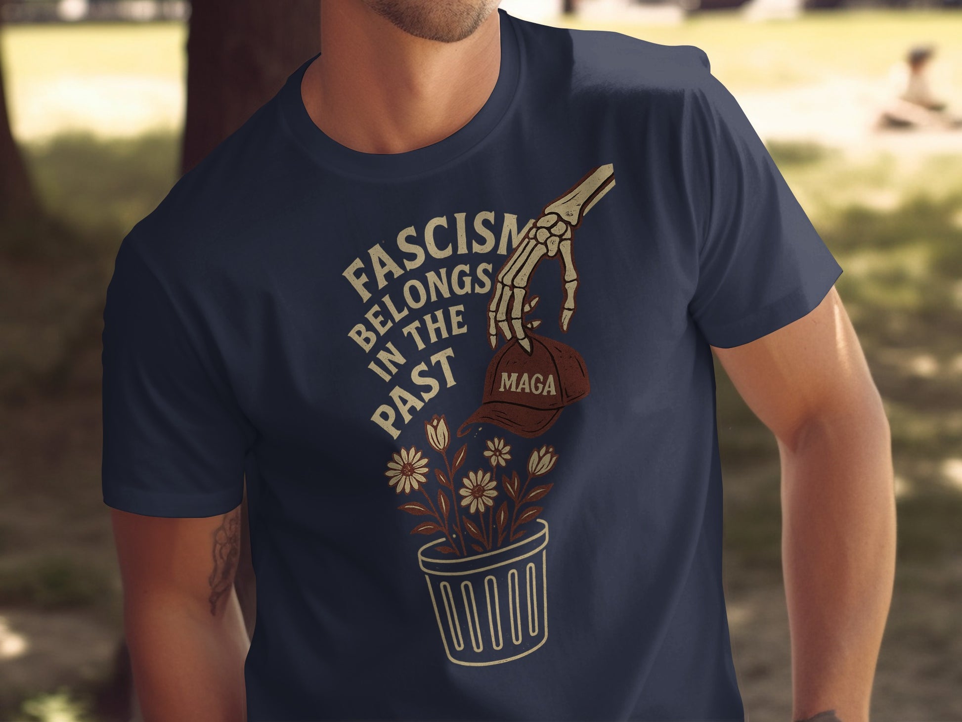 Fascism Belongs In The Past T-shirt product type