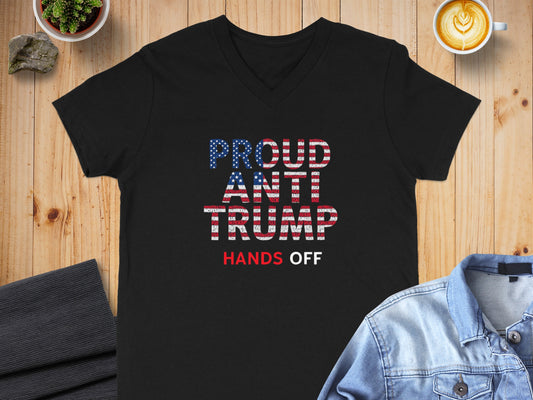 Proud Anti Trump Hands Off T-shirt product type