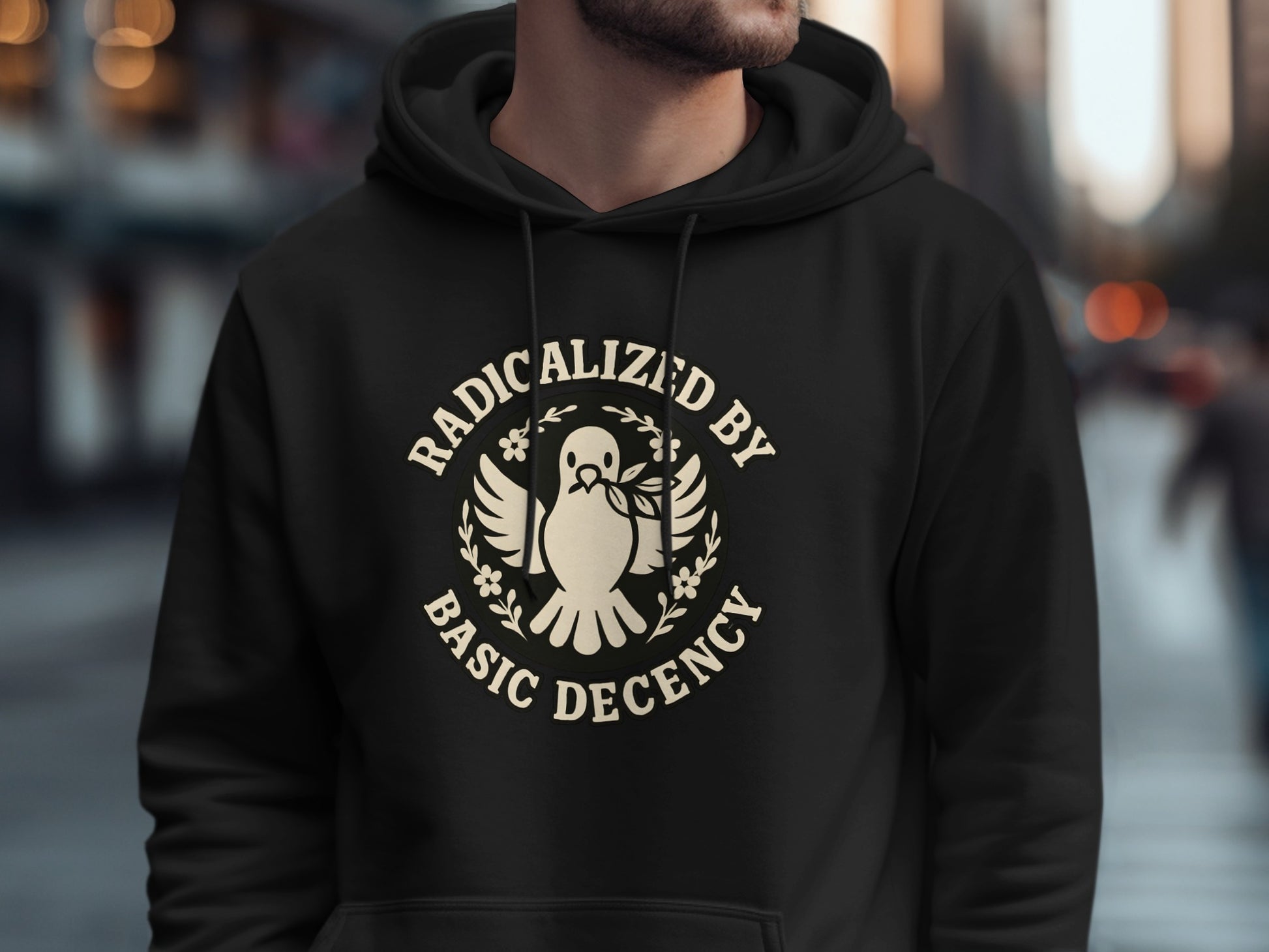 Radically by Basic Decency Message Hoodie product