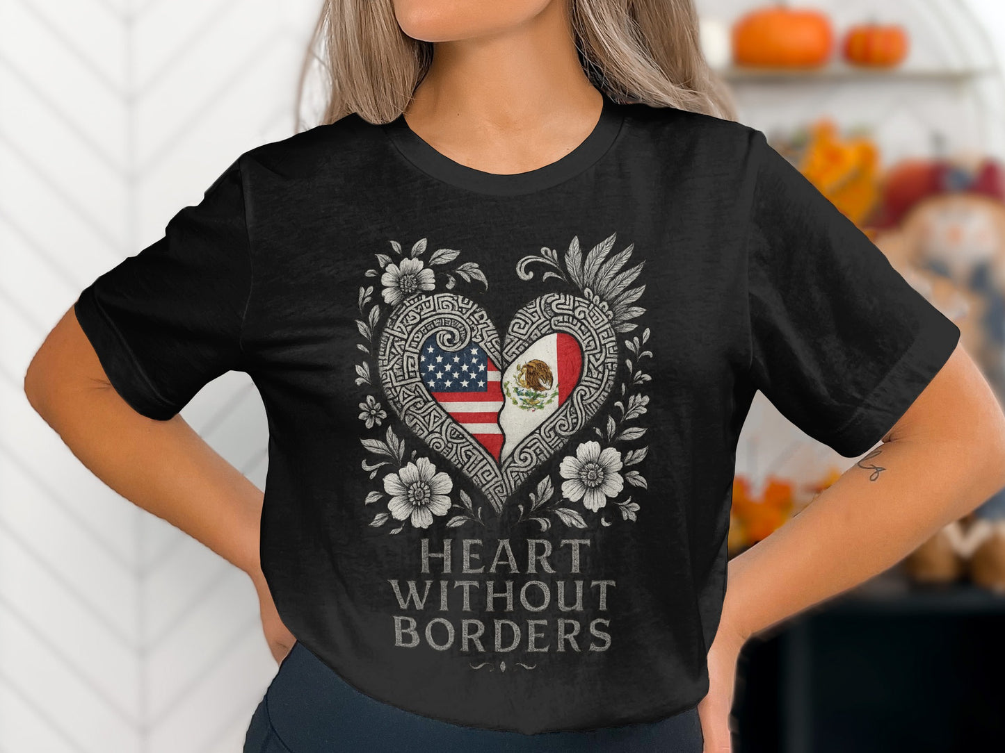 Heart Without Borders Graphic Tee
