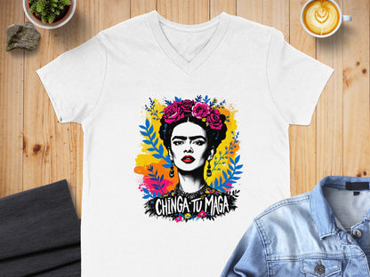 Chinga Tu Maga Frida Kahlo Graphic T shirt product type