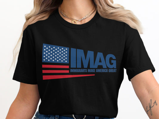 Immigrants Make America Great IMAG patriotic shirt product type
